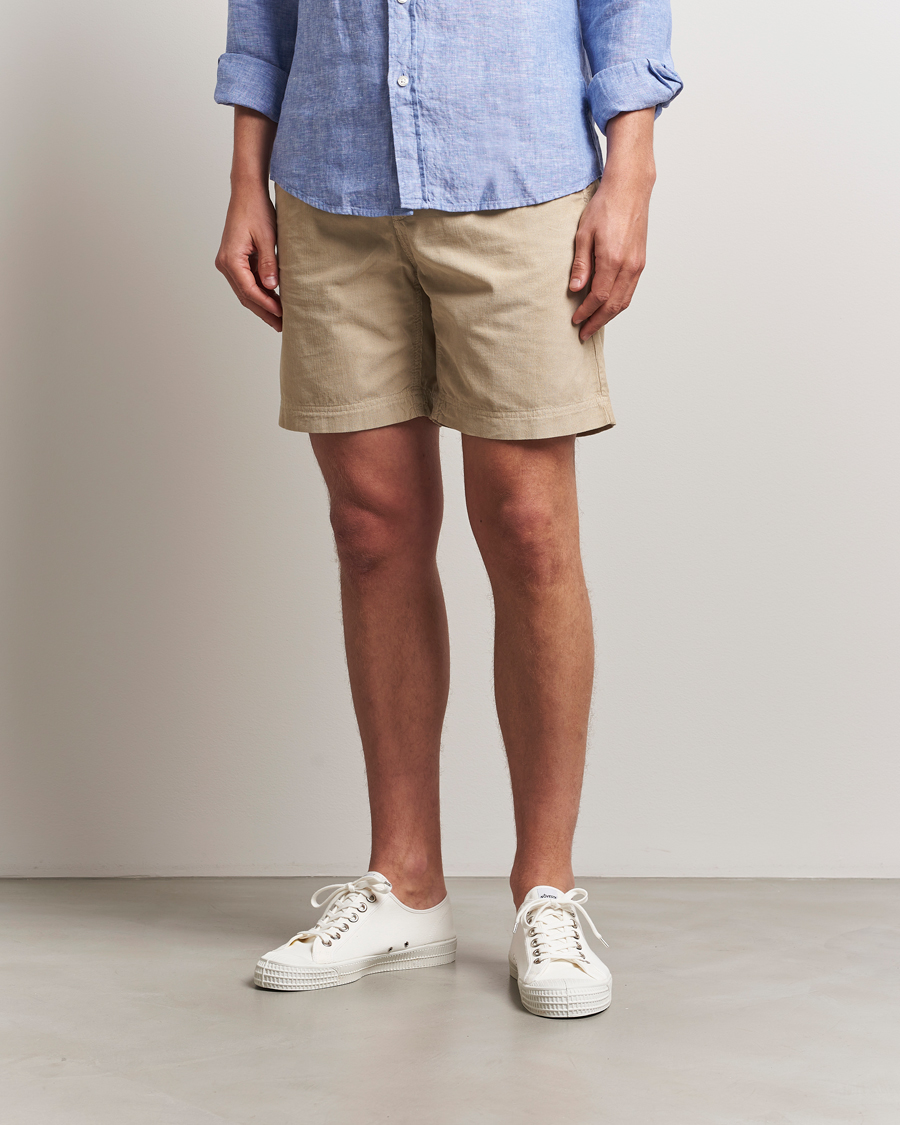Heren | Korte broek | Morris | Fenix Corduroy Shorts Khaki