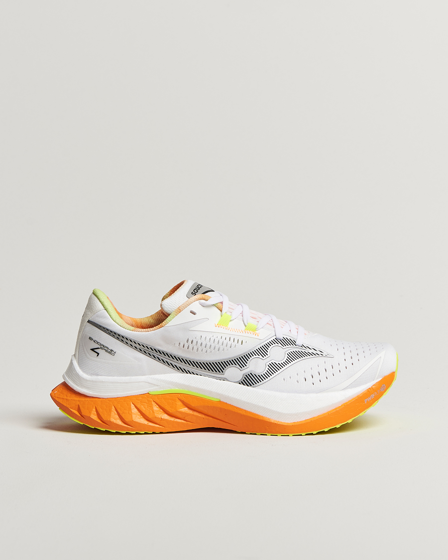 Heren | Sneakers | Saucony | Endorphin Speed 4 White/Peel