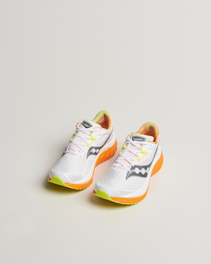 Heren | Sneakers | Saucony | Endorphin Speed 4 White/Peel