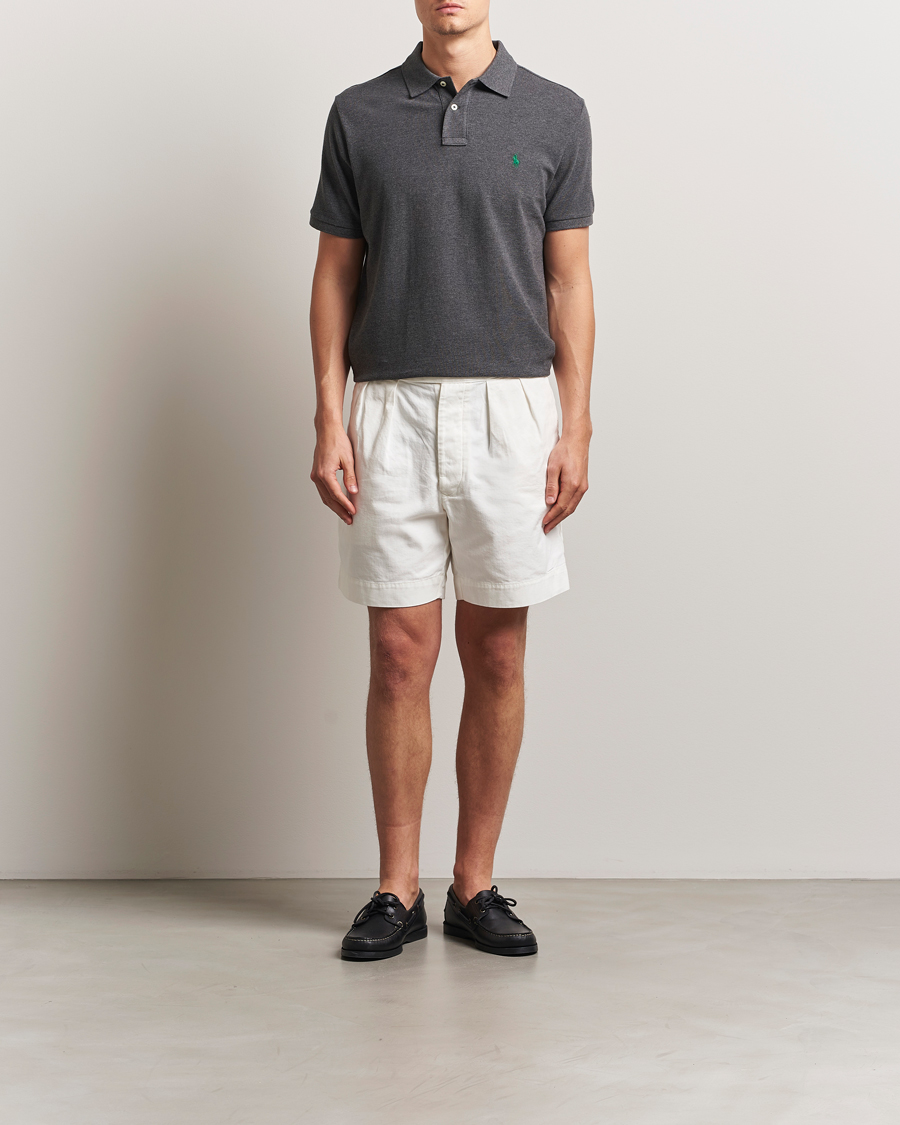 Heren | Polo's | Polo Ralph Lauren | Custom Slim Fit Polo Barclay Heather