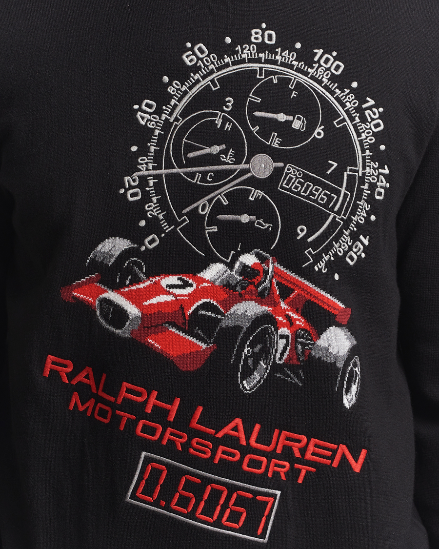 Heren | Truien | Polo Ralph Lauren | RL Motorsport Knitted Sweater Black Combo