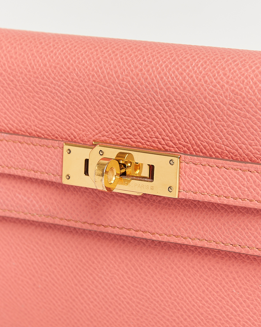 Heren | Gifts for Her | Hermès Pre-Owned | Kelly Wallet Epsom Leather Pink