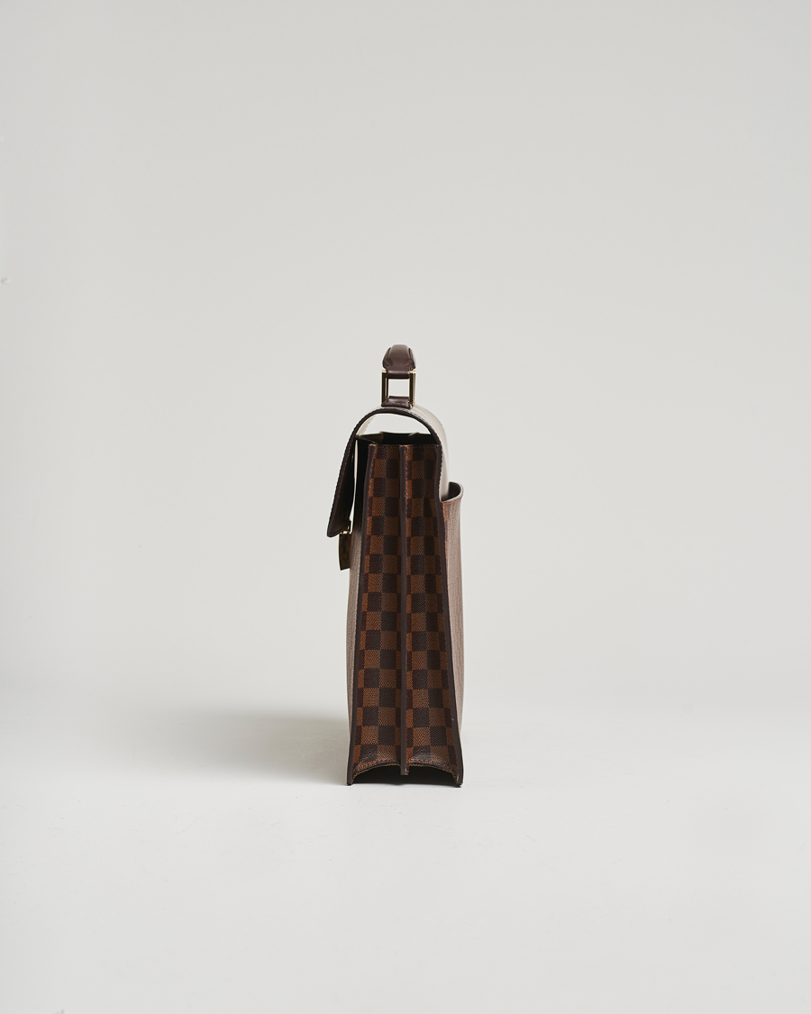 Heren | Pre-Owned & Vintage Bags | Louis Vuitton Pre-Owned | Altona GM Briefcase Damier Ebene