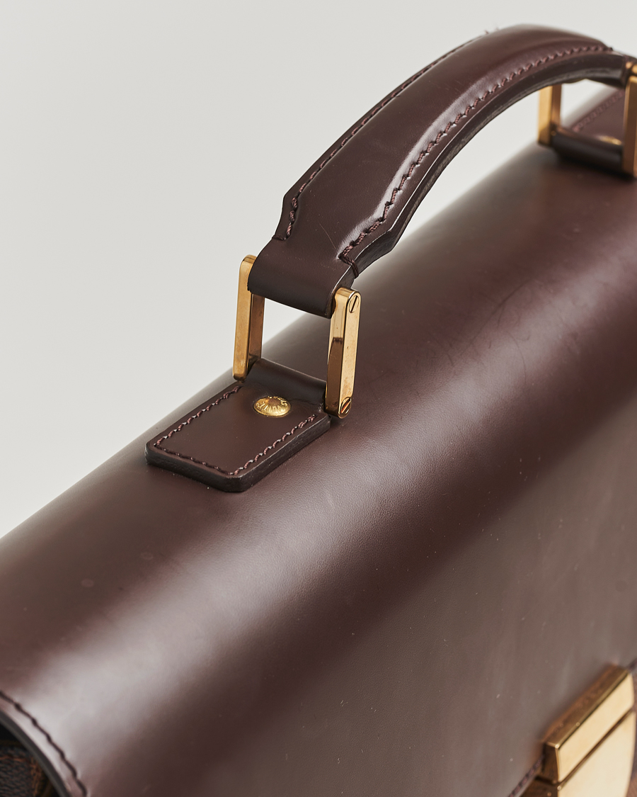 Heren | Pre-Owned & Vintage Bags | Louis Vuitton Pre-Owned | Altona GM Briefcase Damier Ebene