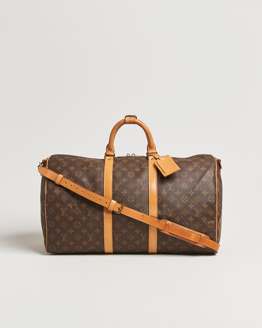 Heren | Pre-Owned & Vintage Bags | Louis Vuitton Pre-Owned | Keepall Bandoulière 50 Monogram