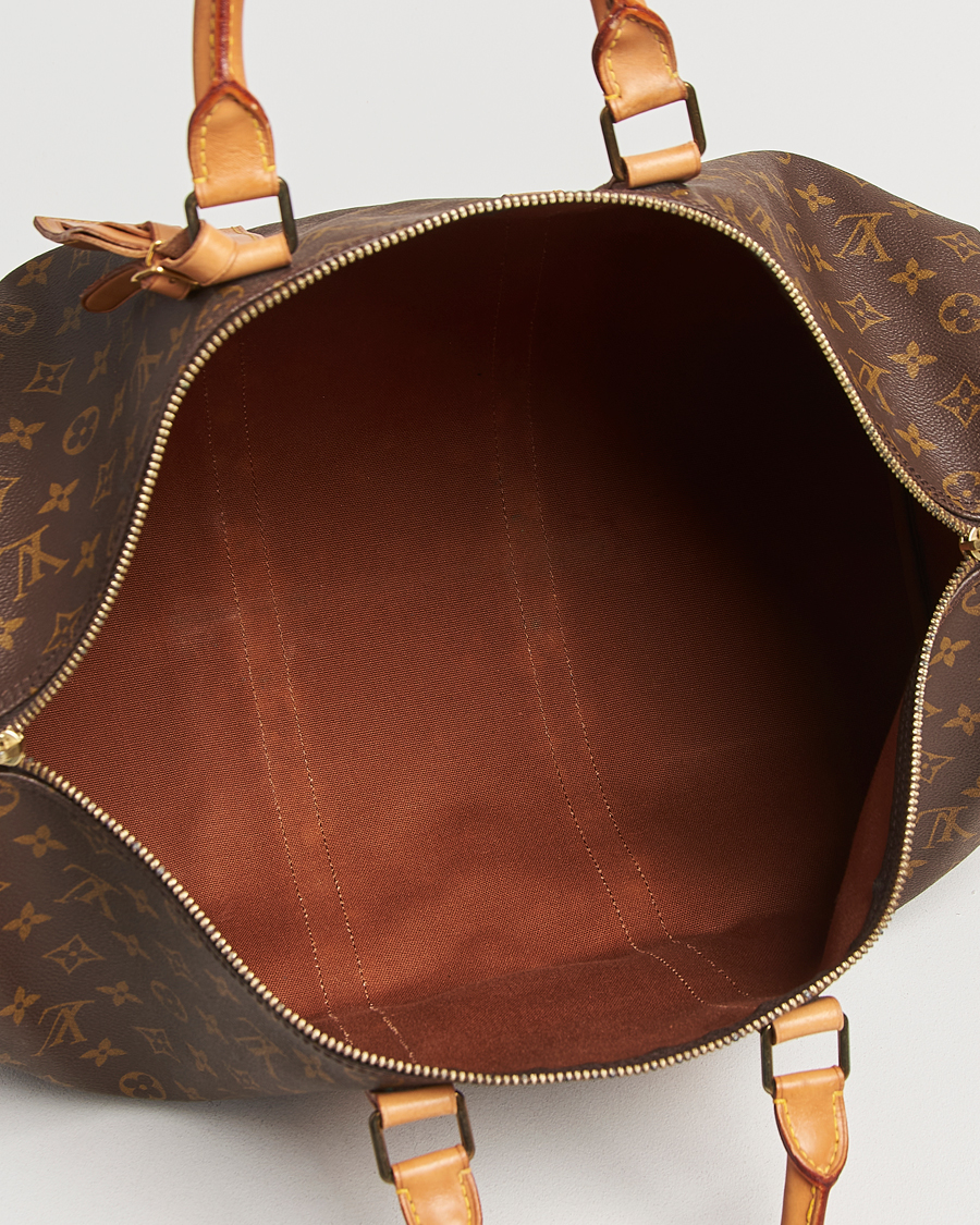 Heren | Pre-Owned & Vintage Bags | Louis Vuitton Pre-Owned | Keepall Bandoulière 50 Monogram