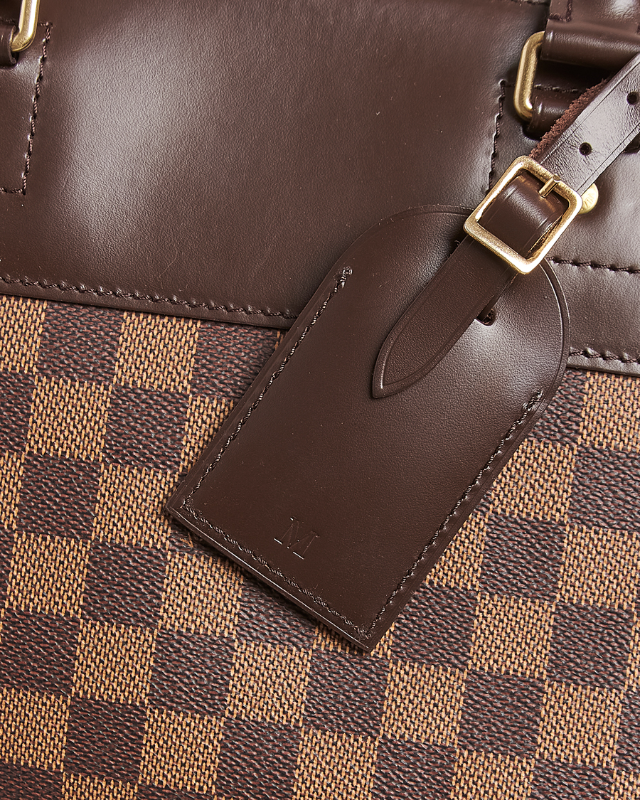 Heren | Pre-Owned & Vintage Bags | Louis Vuitton Pre-Owned | Greenwich GM Travel Bag Damier Ebene