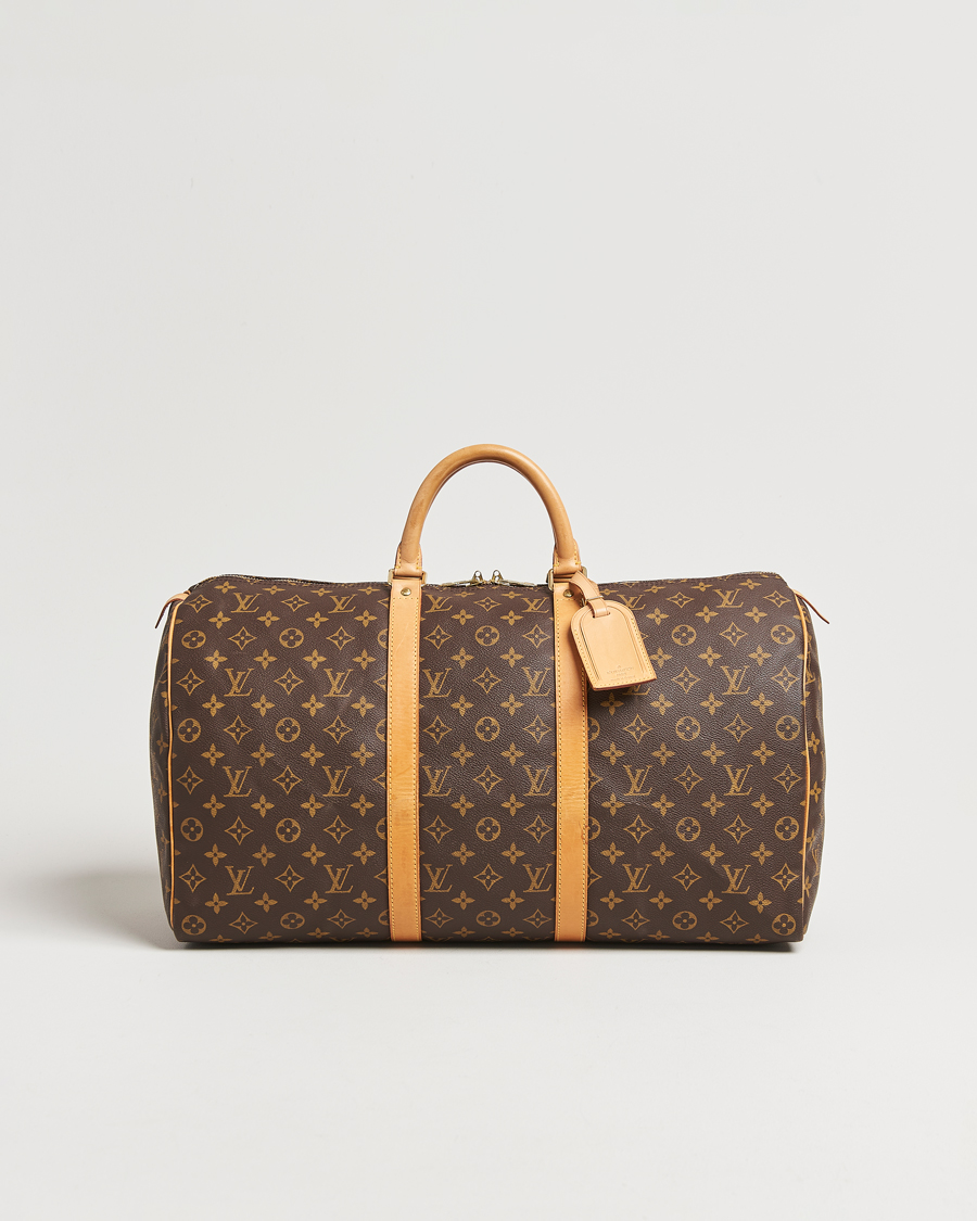 Heren | Pre-Owned & Vintage Bags | Louis Vuitton Pre-Owned | Keepall 50 Monogram