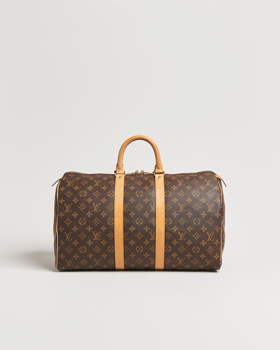 Heren | Pre-Owned & Vintage Bags | Louis Vuitton Pre-Owned | Keepall 45 Monogram