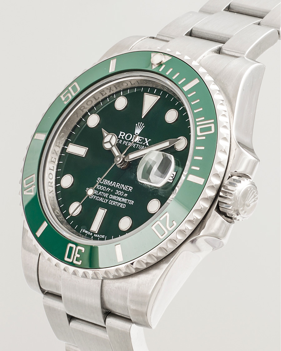 Heren | Pre-Owned & Vintage Watches | Rolex Pre-Owned | Submariner Date Hulk